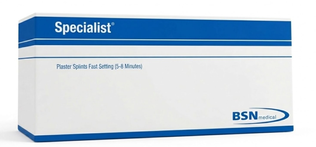 BSN Medical Specialist Plaster Bandages & Splints, Fast Setting, 4